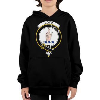 Boyd Coat Of Arms - Family Crest Youth Hoodie - Thegiftio UK