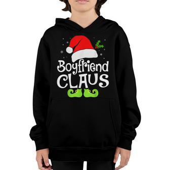 Boyfriend Claus Christmas Santa Family Matching Pajamas Xmas Youth Hoodie - Thegiftio UK