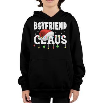 Boyfriend Claus Santa Hat Matching Christmas Family Group Youth Hoodie - Thegiftio UK