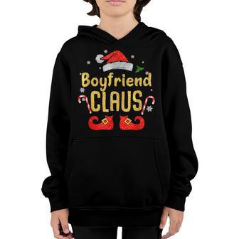 Boyfriend Santa Claus Matching Family Christmas Youth Hoodie - Thegiftio UK