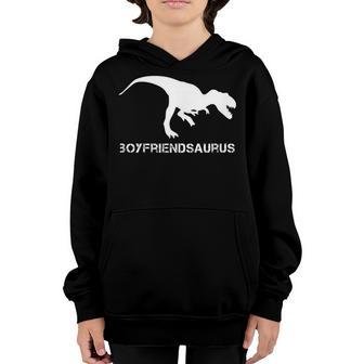 Boyfriendsaurus Boyfriend Dinosaur Youth Hoodie - Thegiftio UK