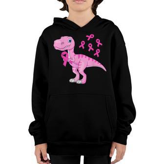 Breast Cancer Awareness Toddler Boys Pink Ribbon Kids Youth Hoodie - Thegiftio UK