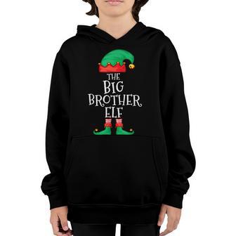 Brother Elf Family Christmas Big Brother Elf Sweater Men Boy Youth Hoodie - Thegiftio UK