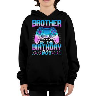 Brother Of The Birthday Boy - Matching Video Game Birthday Youth Hoodie - Thegiftio UK