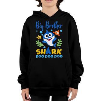 Brother Shark Halloween Christmas Boys Men Family V12 Youth Hoodie - Thegiftio UK