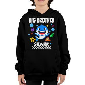 Brother Shark Halloween Christmas Boys Men Family V13 Youth Hoodie - Thegiftio UK
