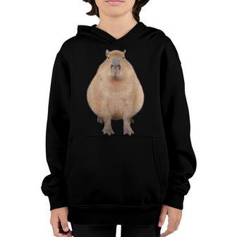 Capybara Lover Kids Women Capybara Youth Hoodie - Thegiftio UK