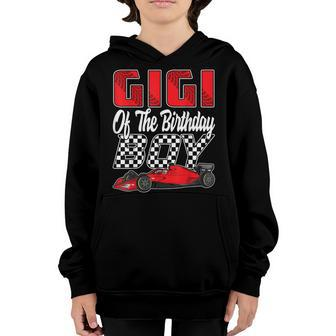 Car Racing Gigi Of The Birthday Boy Formula Race Car Youth Hoodie - Seseable