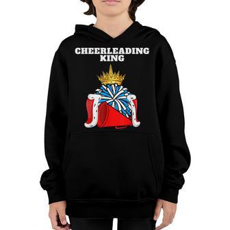 Cheerleading King Mens Cheerleader Boys Cheerleading Youth Hoodie - Thegiftio UK