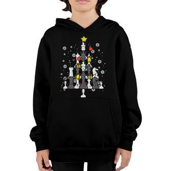 Chess Christmas Tree Xmas Chess Player Men Women Kids Youth Hoodie - Thegiftio UK