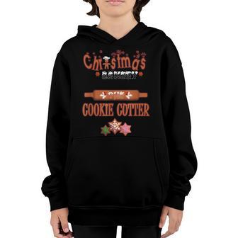 Christmas Baking For Women & Kids - The Cookie Cutter Youth Hoodie - Thegiftio UK