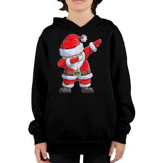 Christmas Boys Dabbing Santa Claus Girls Funny Xmas Dab Cute Youth Hoodie - Thegiftio UK
