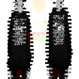 Christmas Boys Men Video Gamer This Is My Christmas Pajama V2 Youth Hoodie - Thegiftio UK