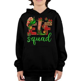Christmas Elf Squad Funny Xmas Family Matching Pajama Kids V3 Youth Hoodie - Thegiftio UK