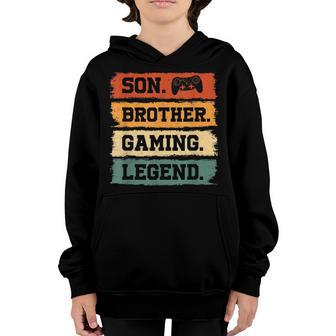 Christmas Gaming Nage Boys 8-12 Year Old Gamer Vintage Youth Hoodie - Thegiftio UK