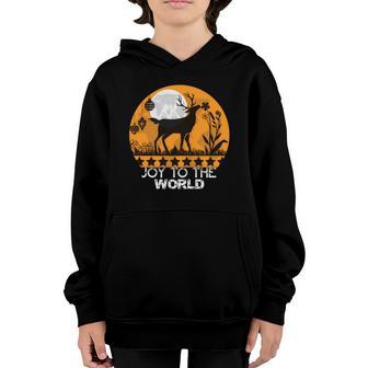 Christmas Joy To The World V2 Youth Hoodie - Thegiftio UK