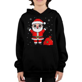 Christmas Santa Reindeer Costume Men Women Kids Funny Youth Hoodie - Thegiftio UK