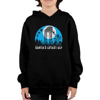 Christmas Santas Cutest Elf Youth Hoodie - Thegiftio UK