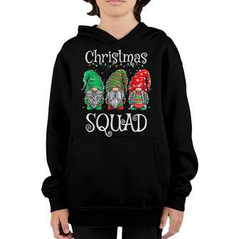 Christmas Squad Family Matching Gnomes Pjs Xmas Boys Kids V3 Youth Hoodie - Thegiftio UK