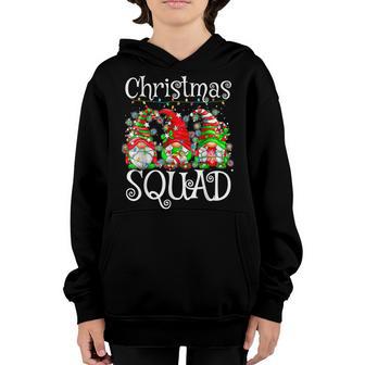 Christmas Squad Family Matching Gnomes Pjs Xmas Boys Kids V6 Youth Hoodie - Thegiftio UK
