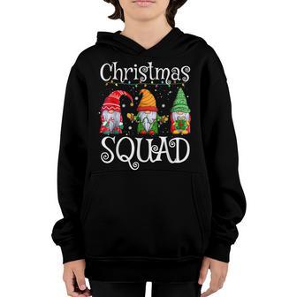 Christmas Squad Family Matching Gnomes Pjs Xmas Boys Kids V7 Youth Hoodie - Thegiftio UK