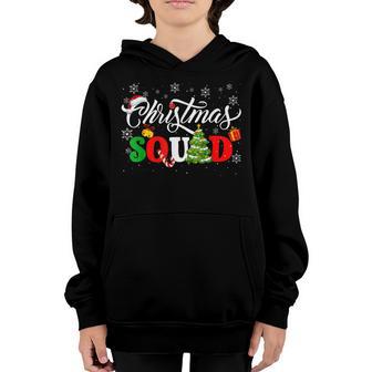 Christmas Squad Family Matching Pajamas Funny Xmas Boy Girls Youth Hoodie - Thegiftio UK