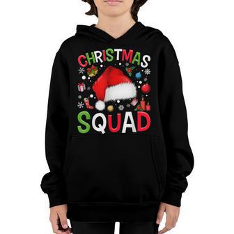Christmas Squad Funny Family Matching Pajamas Boys Girls V3 Youth Hoodie - Thegiftio UK