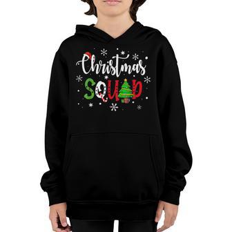 Christmas Squad Funny Family Matching Pajamas Boys Girls V4 Youth Hoodie - Thegiftio UK