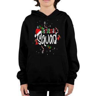 Christmas Squad Funny Xmas Tree Family Matching Pajamas Boys V11 Youth Hoodie - Thegiftio UK