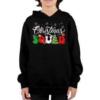 Christmas Squad Funny Xmas Tree Family Matching Pajamas Boys V2 Youth Hoodie - Thegiftio UK