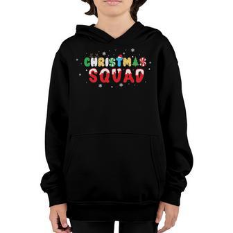 Christmas Squad Funny Xmas Tree Family Matching Pajamas Boys V7 Youth Hoodie - Thegiftio UK