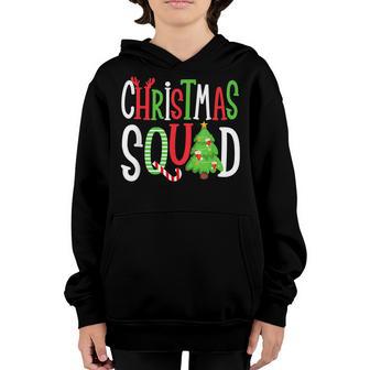 Christmas Squad Funny Xmas Tree Family Matching Pajamas Boys V9 Youth Hoodie - Thegiftio UK