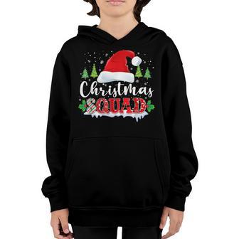 Christmas Squad Santa Family Matching Pajamas Xmas Kids Boys Youth Hoodie - Thegiftio UK
