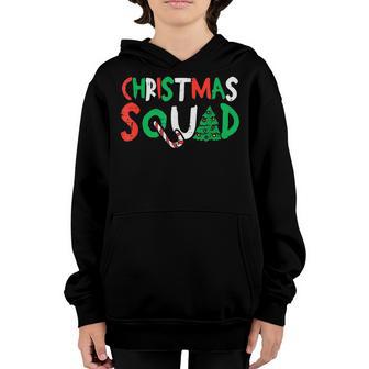 Christmas Squad Xmas Christmas Family Kids Boys Girl Friends V4 Youth Hoodie - Thegiftio UK