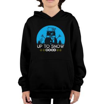 Christmas Up To Snow Good Youth Hoodie - Thegiftio UK