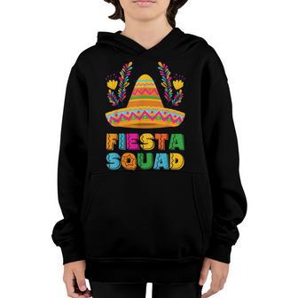 Cinco De Mayo Fiesta Squad Family Matching Group Adults Kids Youth Hoodie - Thegiftio UK