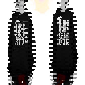 Class 2023 One Degree Hotter High School College Graduation Youth Hoodie | Mazezy