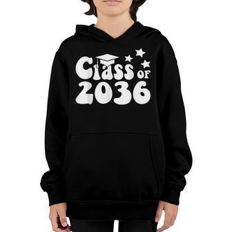 Class Of 2036 Grow With Me Graduation First Day Of School Youth Hoodie - Thegiftio UK