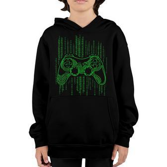 Control All The Things Video Game Controller V7 Youth Hoodie - Seseable