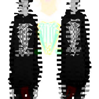 Costume Irish Tuxedo Funny St Patricks Day Boys Kids V2 Youth Hoodie - Thegiftio