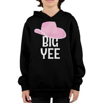 Country Western Theme Sorority Reveal Big Yee Cowgirl Hat Youth Hoodie - Thegiftio UK
