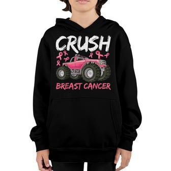 Crush For Boys Kids Toddlers Breast Cancer Awareness Youth Hoodie - Thegiftio UK