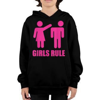 Cute Girls Rule Youth Hoodie - Thegiftio UK