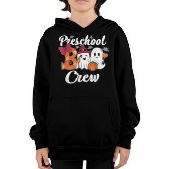 Cute Halloween Costume Preschool Boo Crew Preschool Kids Youth Hoodie - Thegiftio UK