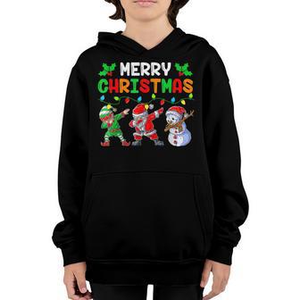 Cute Merry Christmas For Men Women Kids Matching Family Youth Hoodie - Thegiftio UK