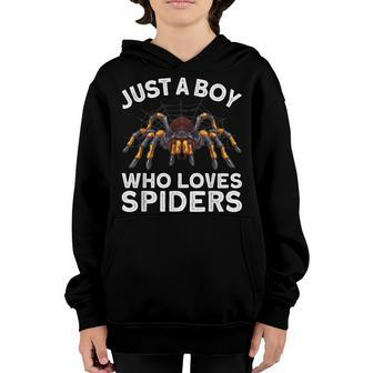 Cute Spider For Men Boys Kids Spider Web Tarantula Arachnid Youth Hoodie | Mazezy