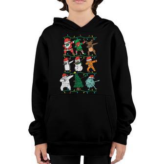 Dab Santa Elf Crew Boys Christmas Xmas Men Girls Kids Youth Hoodie - Thegiftio UK