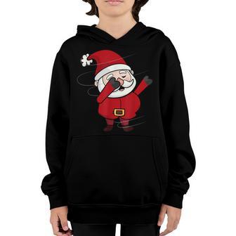 Dabbing Santa Claus Christmas Kids Boys Girls Dab Xmas Gifts Youth Hoodie - Thegiftio UK