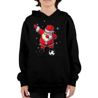 Dabbing Santa Claus Soccer Christmas Kids Boys Ns Men Dab Youth Hoodie - Thegiftio UK