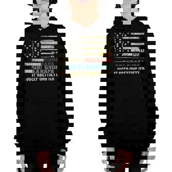 Dad Grandpa Great Grandpa Fathers Day Gift From Grandkids Youth Hoodie - Thegiftio UK